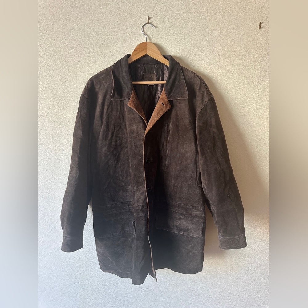 Pendleton Brown L Suede Jacket